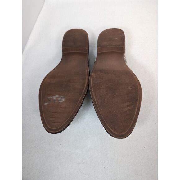 Madden Girl Snakeskin 7M Slide slip-on Flat See Small Damage Photo Chopstick - Picture 3 of 8